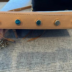 Rebecca Minkoff Leather 5 Zip Crossbody (large)